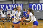 Volleyball vs MHC  Wheaton Women's Volleyball vs Mount Holyoke College. - Photo by Keith Nordstrom : Wheaton, Volleyball
